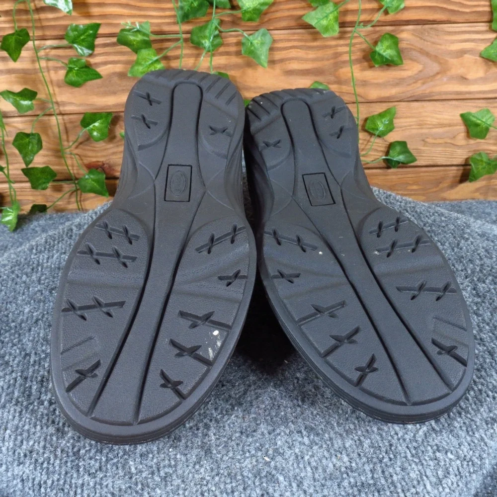 Dr. Scholl's Men Casual Slip On Loafer Shoes Size 10 Daily Comfort Brown Leather